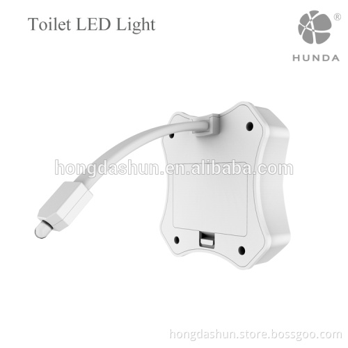 Home Toilet Bathroom Human Body Auto Motion Activated Sensor toilet light night led for bowl seat